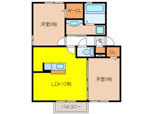 カピオン門間の物件間取画像